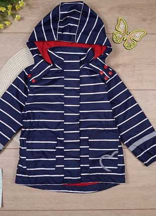 Дитяча непромокаюча демісезонна куртка 2-3 роки topolino весняна для дівчинки вітровка вітрівка