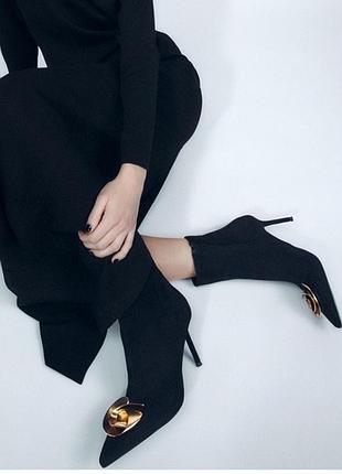 Ботильоны, ботинки zara4 фото