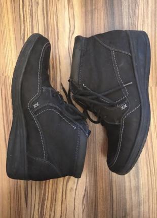 Зимние кожаные ботинки medicus 27 см нижняя1 фото