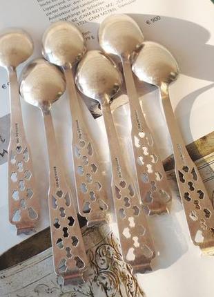 Вінтажні срібні кавові ложки 1959 року ложечки