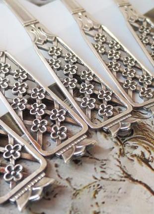 Вінтажні срібні кавові ложки 1959 року ложечки