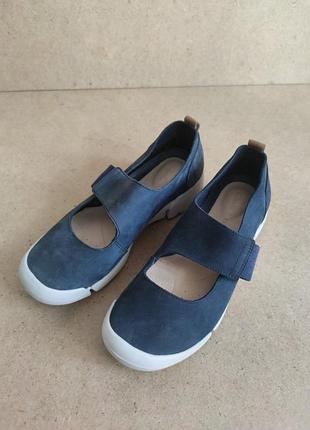 Кожаные туфли clarks2 фото