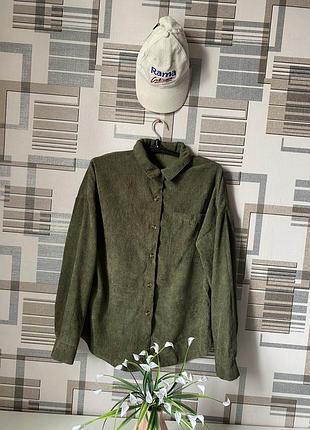 Вилветовая рубашка shein