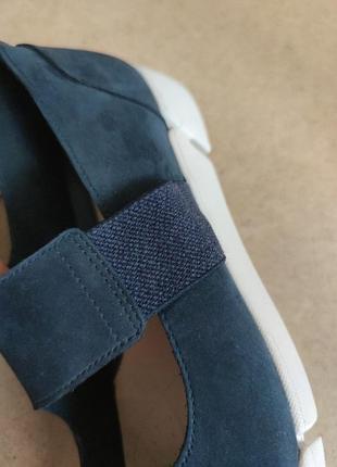 Кожаные туфли clarks7 фото