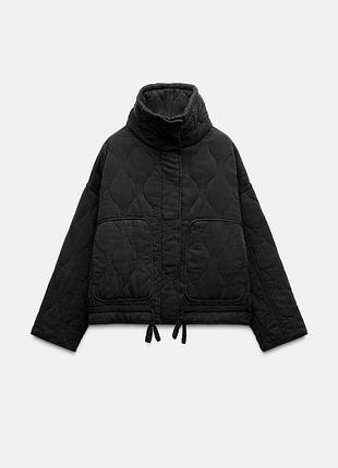 Стеганая куртка zara