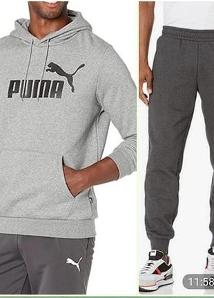 Спортивный костюм на флисе puma размер  xxl
