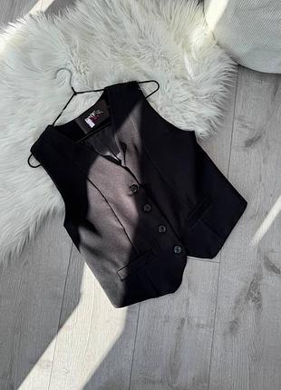 Жіноча класична жилетка з підкладкою