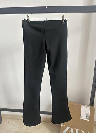 Брюки брюки лосины клеш zara 5