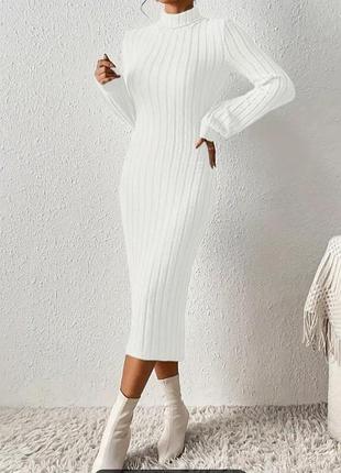 Платье белое новое