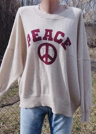 Французский свитшот шерсть-кашемир five paris