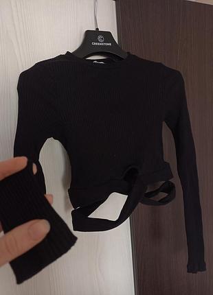 Топ на длинный рукав