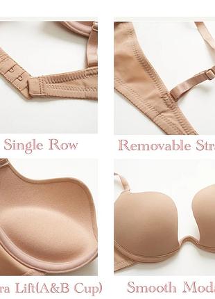 Бюстгальтер, лифчик, трансформер push up , пуш ап , для глубокого декольте .