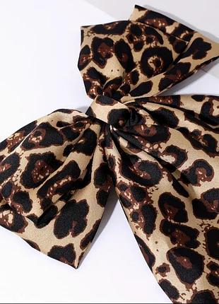 Бант леопардовый 2