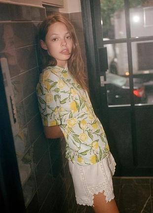 Футболка лимон zara