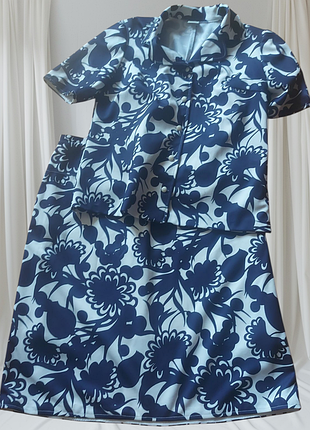 Яскравий літній костюм,vintage,розмір 52