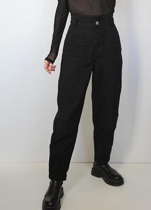 Черные джинсы bershka💣