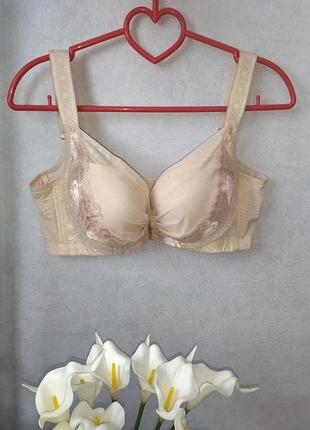 Шикарный бюстгальтер айвори кружево
