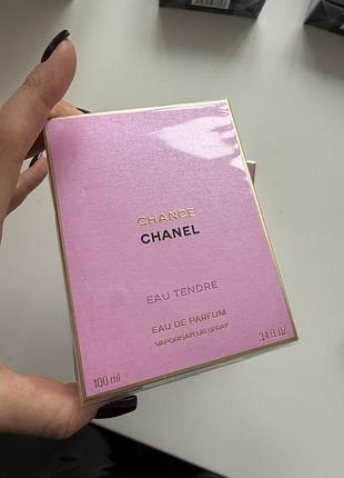 Нові парфуми оригінал з англії chanel chance eau tendre 100 мл
