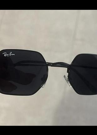 Солнцезащитные очки ray ban 3556 octagonal черный