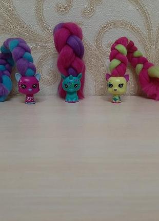Игрушки питомцы кендилокс сладкая вата candylocks pets sml