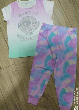 Пижамка primark на 4-5 лет