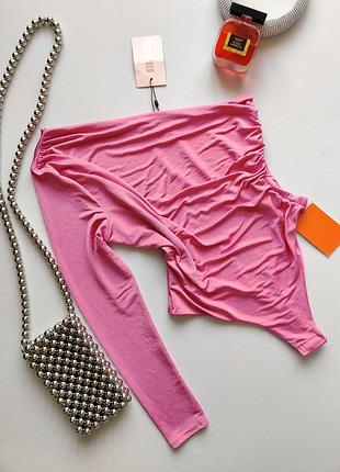 Боди с одним рукавом missguided