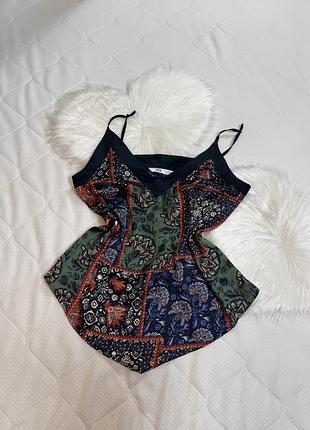 Базова майка топ маєчка топік манчка топик zara блуза блузочка кофточка на бретелях