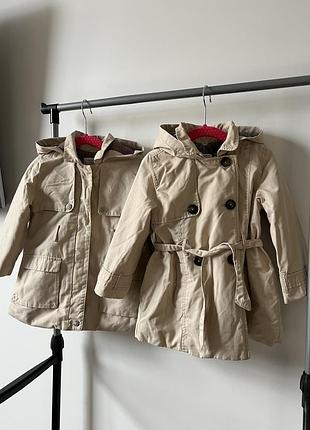 Тренч для дівчинки zara