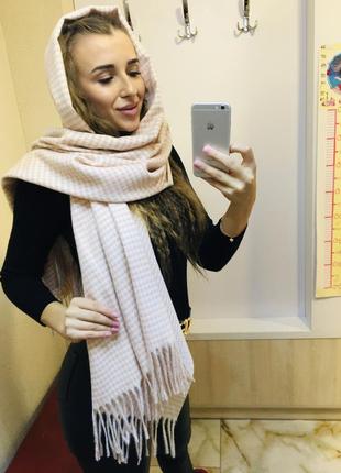 Кашеміровий шарф blended cashmere жіночий6 фото