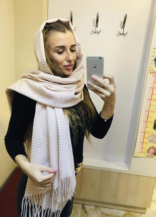 Кашеміровий шарф blended cashmere жіночий4 фото