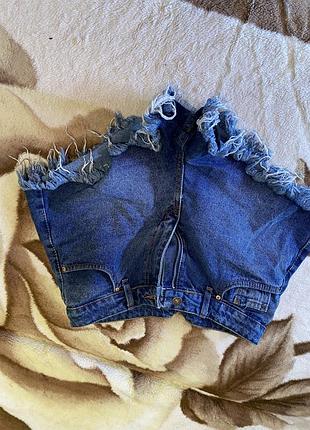 Шорти джинсові