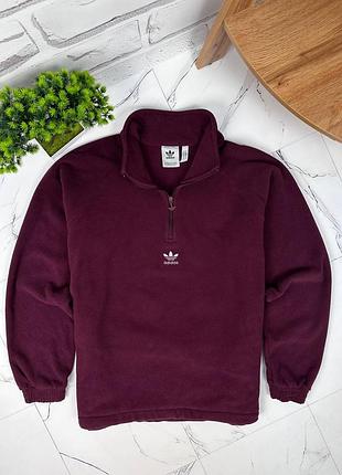 Флісова кофта adidas анорак