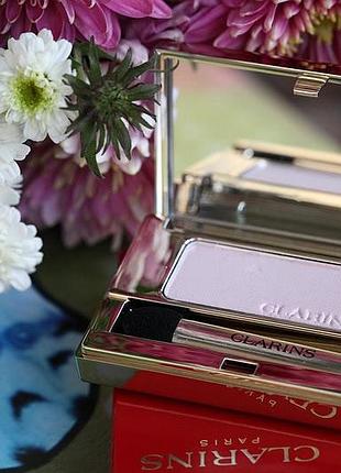 Стійкі мінеральні тіні clarins ombre minerale mineral eyeshadow smoothing &amp; long-lasting 03 petal