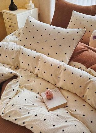 Постельное белье муслин мягкое и приятное на ощупь