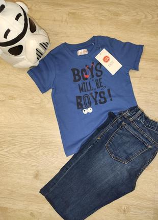 Футболка мальчику 104