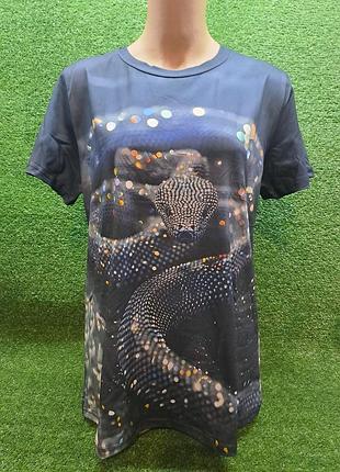 Футболка  змея