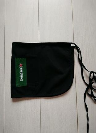 Фартух кулінарний з кішенькою heineken