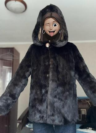Короткая шуба норковая