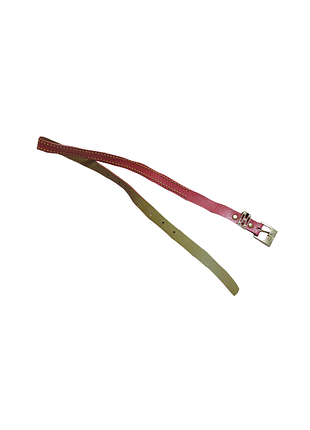 Розовый ремень