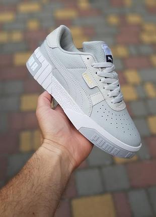 Кроссовки женские puma cali серые (38-40)