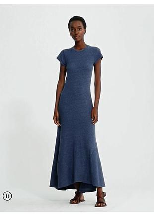Шикарне плаття polo ralph laurel, сукня довга, платье хлопок polo ralph lauren