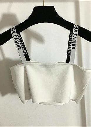 Комплект топ и шорты диор