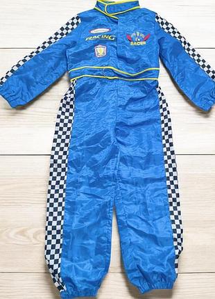Костюм гонщик формула 1 , шумахер 7-8 лет