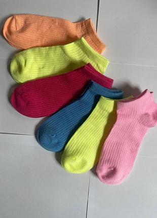 5 пар! набір! шкарпетки primark розмір: 37/42