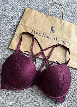 Новый шикарный бюст лифчик victoria’s secret push-up