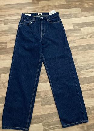 Sale! знижка!джинсы широкие 💙 zara denim wear collection relaxed fit унисекс3 фото