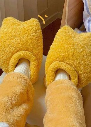 Дитячі кімнатні капці чобітки лапки качки (21,5 см)