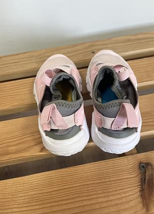 Детские кроссовки для девочки nike flex runner 2 текстильные розовые кроссовки 32 4