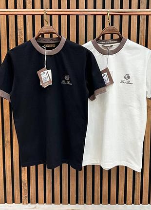 Чоловіча футболка loro piana lux біла