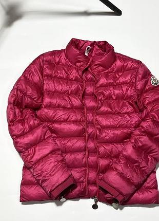 Дитячий мікропуховик moncler мікропух куртка монклер